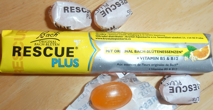 RESCUE® PLUS bonbony s vitamíny
