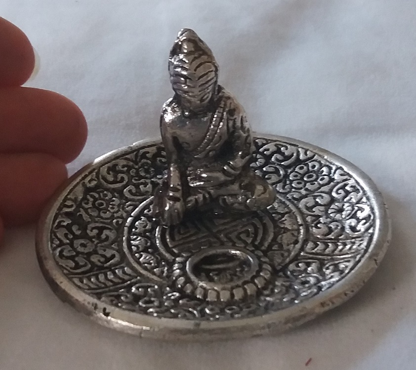Stojánek na františky nebo vonné tyčinky - Buddha kazové
