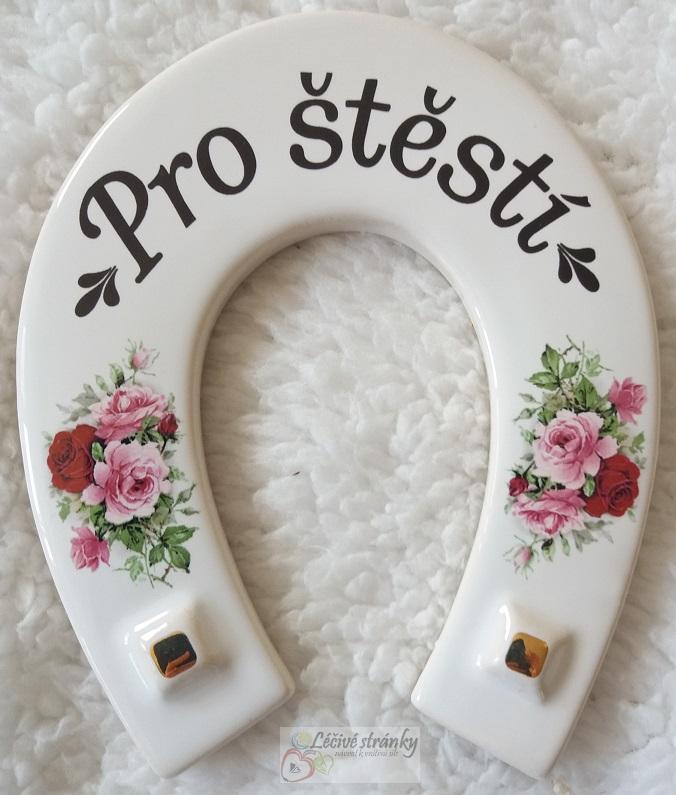 Podkova pro štěstí velká - 14cm