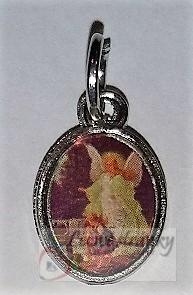 Medailonek mini - 0,9x1,2cm - Anděl Strážný