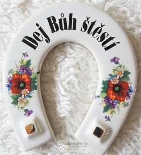 Podkova malá pro štěstí - 11 cm