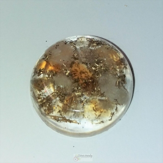 Orgon.placička s paprskem světla - citrín