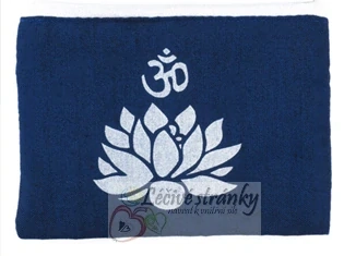 Pouzdro na zip - modrá