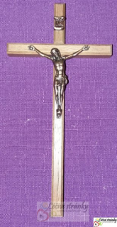 Malý úzký kříž s korpusem - 15 cm