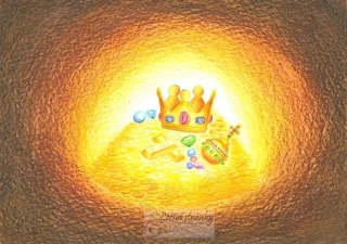 Meditační obrázek, Vnitřní moudrost - A4,  A5, A6